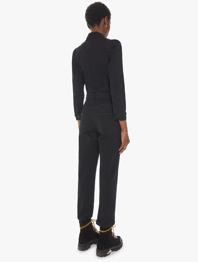 The Puffy Wrapper Jumpsuit in Not Guilty