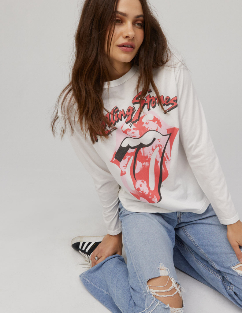 Rolling stones hot sale band tee