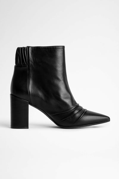 Glimmer Elastic Ankle Boots