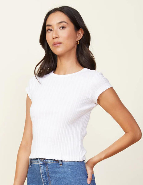 Cable Rib Mini Tee