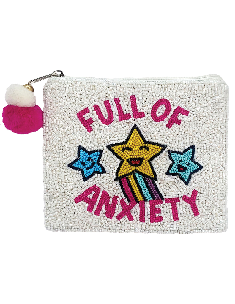 Full of Anxiety Coin Pouch