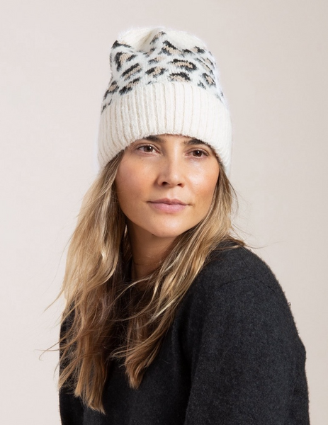 Leopard Beanie